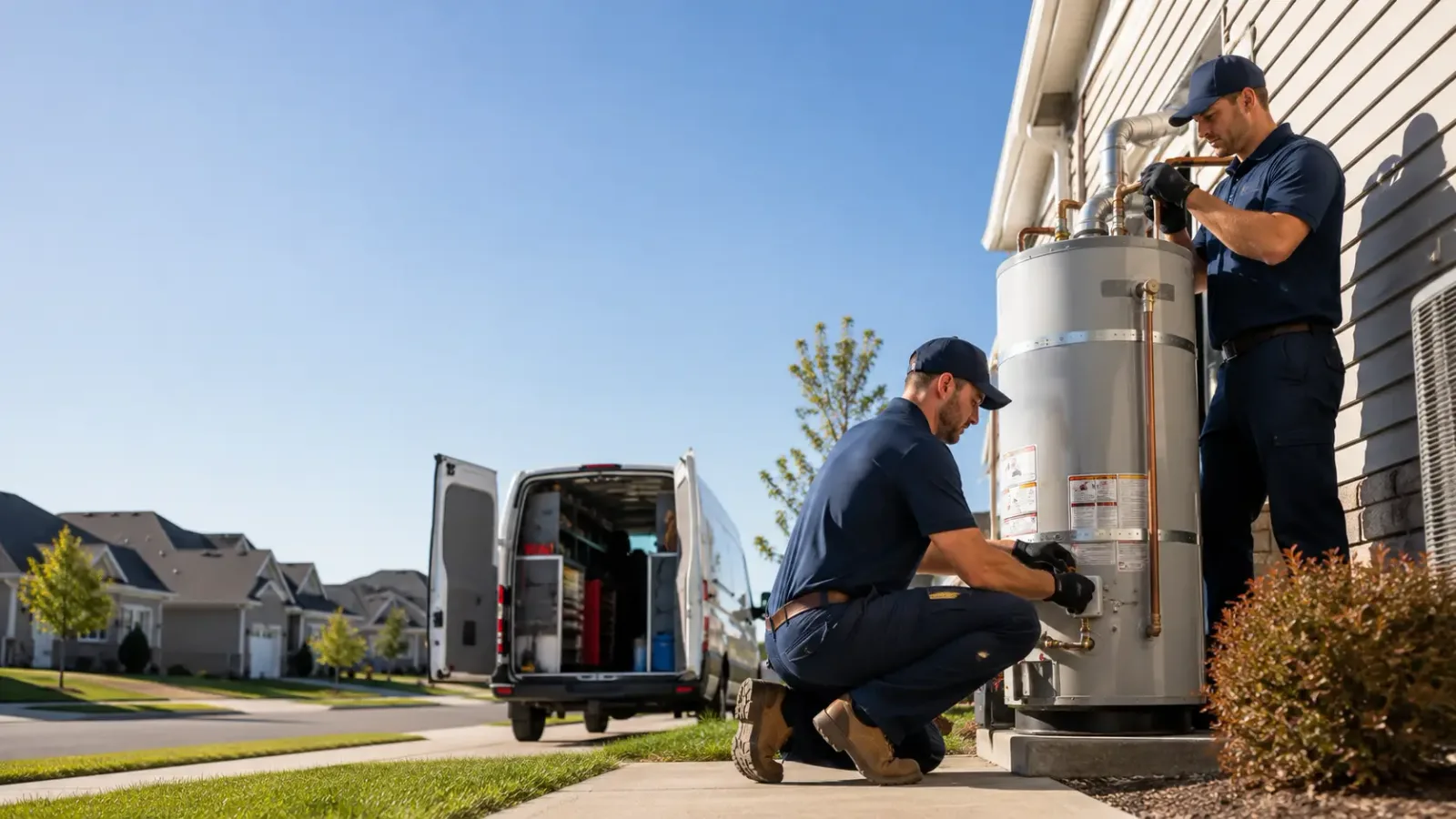 Water Heater Installation in Frederic, WI